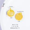 Jin Yan Long No Caigas Shin Oro Pulsera del Dios de la Riqueza Amarillo Estilo Xizang Cuerda de Mano Ligera de Lujo Exquisita Tejida a Mano para Mujeres