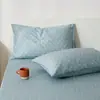 Atmosfera Fresca e Simples Fronha Estampada 100% Algodão Penteado Fronha Individual 48X74Cm Conjunto de Par