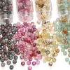 7x 4mm Acrílico Resaltado Transparente Dos Tonos Plano Ábaco Cuenta Espaciador Accesorios Hecho a Mano DIY Cadena Colgante Material para Pulsera