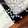 Pedrinhas de strass mini quadradas super brilhantes para nail art, cores sortidas, base plana, formato quadrado pequeno, bordas chanfradas, para decoração de unhas