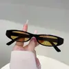 Óculos de Sol Pequenos com Armação Oval Personalizada, Estilo Europeu e Americano, Proteção Solar UV, Óculos Retrô Tendência Estilo Hong Kong