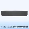 Adecuado para Toyota Sequoia 2023-2024 Tapetes de Piso TPE Material 3D para Todo Clima Tapete de Cajuela