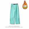 Pantalones de esquí NASA Tooling Northeast con forro polar para hombre y mujer, invierno 2024, nuevos pantalones gruesos, cálidos y rectos, pantalones casuales y modernos.