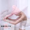 Gorro para cabello seco absorbente grueso de secado rápido Baotou champú toalla para cabello seco doble vellón coral fabricantes venta al por mayor