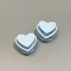 Pinzas de Resorte Coloridas Personalizadas, Pinzas Decorativas con Cordón en Forma de Corazón para Dobladillos de Chaquetas y Pantalones, Botones de Presión de Plástico con Doble Agujero