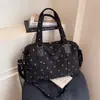 Bolsa de Viagem para Curta Distância para Mulheres, Grande Capacidade, Bolsa de Mão Leve, Separação Úmido/Seco, Bolsa para Esportes e Fitness, Bolsa de Bagagem para o Dia a Dia