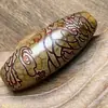 Venta al por mayor de cuentas Dzi de alta calidad del Tíbet, Cuentas Dzi de Ágata Dragón Antiguo, Cuentas Dzi de Nueve Ojos, Cuentas Dzi de Ágata del Tíbet, Accesorios de Cuentas Sueltas
