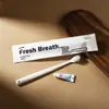 Artículos de tocador especiales para hotel habitación de huésped hotel cepillo de dientes desechable casa de huéspedes hospitalidad al por mayor juego de pelo suave