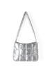 Bolsa transversal de algodão com design de nicho estilo coreano, grande capacidade, outono e inverno, nova bolsa de ombro casual para mulheres