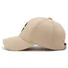 Gorra Gorra de Béisbol Tapa Dura Sombrero para el Sol para Exteriores Estilo Coreano Moda Casual Hombres y Mujeres Circunferencia de Cabeza Grande Bordado Letra Gorra con Visera