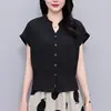 Ropa para Mujer Tallas Grandes para Mujeres Gordas, Traje Adelgazante de Corte Holgado, Conjunto de Dos Piezas Camisa + Falda, Nuevo Estilo de Verano para Señoras Ricas y Madres