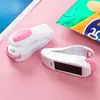 Selladora de Bolsas Doméstica Transfronteriza, Selladora Portátil de Bolsas de Plástico para Snacks, Selladora Térmica Manual de Viaje en Stock