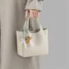 Bolso Cubo para Mujer 2026 Modelo Nuevo Bolso de Mano de Piel Genuina Bolso Cesta con Acabado de Alta Gama, Bolso de Hombro Único Cruzado