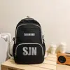 Versión Coreana Ins Mochila Escolar para Mujer 2023 Estudiantes de Secundaria y Preparatoria Versátil Estilo Extranjero Mochila Casual para Estudiantes Viajeros