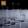 Vaso de Whiskey Ultra Delgado de Alto Borosilicato, Vaso Mezclador Específico para Bar, Vaso de Cerveza de Gran Capacidad, Vaso de Tubo Recto, Vaso Simple con Borde Invertido