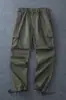 Pantalones de camuflaje para hombre otoño e invierno ropa de trabajo holgados deportivos exteriores forrados de polar rectos elásticos casuales combinan con todo talla grande