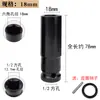 Juego de Vasos Largos Hexagonales de Cabeza Cilíndrica para Pistola de Aire 8-32mm Accionamiento Grande Abierto Llave Eléctrica Vaso Profundo