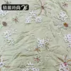Novo vestido feminino com bordado floral, estilo chinês tradicional Hanfu fantasia para performance de palco, tecido bordado com lantejoulas