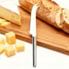 Faca de Manteiga de Aço Inoxidável Faca de Queijo Queijo Faca de Manteiga Pão Geleia Faca Dentada Raspador de Confeiteiro Faca de Pizza
