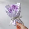 Buquê de Flores de Lã, Flores Simuladas, Flores Pompons de Tricô, Flores Artesanais Prontas, Presentes de Aniversário para Melhores Amigos, Atacado Transfronteiriço