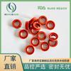 Junta tórica de sellado de silicona Hs Hengshun Fabricante Personalizado Grado Industrial Resistente a altas temperaturas A prueba de polvo Anillo antipolvo de silicona roja
