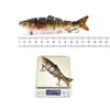 25.3g 120mm Suministros de Pesca al por Mayor Señuelo de Hundimiento Realista Multisección Señuelo Biónico Plástico Señuelo Duro Señuelo de Seis Secciones