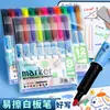 Plumón de Pizarra de Colores Fácil de Borrar Lavable Pizarra de Escritura Plumón para Graffiti Punta Fina Cerámica Plumón de Pintura DIY Plumón para Pintura de Diario