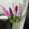 Flores Artificiales, Violeta, Jacinto, Decoraciones para Salón de Bodas, Arreglos Florales, Flores Artificiales de Seda para Sala de Estar, Delfinio, Flores Falsas