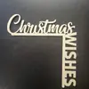 Decoración de Pared Navideña Nueva para Amazon Transfronterizo Colgante de Puerta Esquina de Puerta Jesús de Navidad Llegó a Casa Decoración