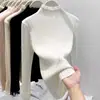 Top de punto base con cuello medio alto de encaje Guangzhou Otoño/Invierno Ropa interior Adelgazante Suave y pegajoso Cálido Top moderno
