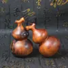 Adorno de Calabaza Tallado a Mano Hecho de Madera de Azufaifo Golpeada por un Rayo, un Adorno de Calabaza de Madera Puro Hecho a Mano y Finamente Elaborado