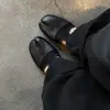 Zapatos de Ballet Mary Jane Cómodos de Verano 2026 para Mujer con Dedos Separados y Calados, Completamente de Cuero por Dentro y por Fuera