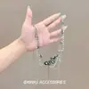 Nuevo Diseño Collar Colgante de Serpiente Verde con Borla de Perlas Diseño de Nicho Collar de Perlas Multicapa Cadena para Clavícula