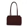 Bolsa transfronteriza de comercio exterior R.ow Kenwood acabado mate retro gran capacidad para el día a día simple versátil bolso de hombro para mujer