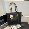Bolsa Tote 2026 Nova Vibe Retrô, Estampa de Leopardo Retrô, Alto Valor Estético, Bolsa de Ombro de Grande Capacidade, Bolsa de Mão para o Dia a Dia