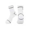 Calcetines Antideslizantes para Bádminton, Calcetines Transpirables Absorbentes de Sudor, Calcetines Deportivos, Calcetines de Algodón para Tenis, Calcetines Bordados de Media Pantorrilla para Correr al por Mayor