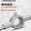 Greenforest grifo roscador manual de extrusión m4m6m8m5m10m12 espiral acero inoxidable grifo especial rosca fina