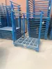 Estantería Plegable Apilable Móvil con Ruedas, Estantería Inteligente de Almacenamiento, Estantería Apilable de Almacén, Estantería para Telas, Estante para Almacenamiento en Frío H