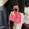 Bolso de hombro de alta gama para mujer, bolso de hombro sencillo de estilo coreano, bolso de mano de diseño simple, 2025