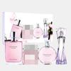 Perfume Caja de Regalo para Dama Set de Caja de Regalo de Cuatro Piezas Explosiones en Vivo Perfume para Hombre y Mujer Fresca Agua de Tocador Venta al por Mayor