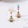 Soporte Metálico para Uñas de Manicura al por Mayor Soporte para Práctica de Principiantes Imán de Succión Fijación Especial para Uñas con Piedras Preciosas Herramienta Especial para Manicura