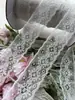 Acessório de Cabelo Estilo Vintage Renda Falsa Floral Macia Vazada Estilo Japonês Renda Não Elástica J9