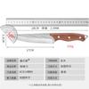 Cuchillo de deshuesado forjado para puesto de carne, cuchillo comercial súper afilado para cortar carne, cuchillo de corte, fábrica de sacrificio, cuchillo de sacrificio especial para matar cerdos
