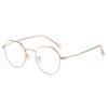 Gafas de Lectura de Marca Bjyx Montura Completa Montura Cuadrada Negocios Ultraligeras Ultra-Claras Color Puro Metal Gama Alta Luz Azul Anti-Reflejo Plano