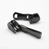 No. 5 Tiradores de Cremallera, Tirador de Nailon Negro por Electroforesis, Tirador de Cremallera Metálico para Bolsos y Ropa, Tirador de Cremallera de Aleación de Zinc