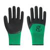 Luvas de Proteção para Trabalho de Verão em Espuma Verde e Preta, Antiderrapantes, Resistentes ao Desgaste, Respiráveis, para Canteiros de Obras, Fábricas, Logística, Manuseio, Atacado, Transfronteiriças