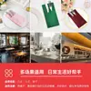 Juegos Desechables de Cuchillo y Tenedor de Colores con Servilletas, Personalizables para Restaurantes Occidentales y Hoteles, Juegos Plegables de Cuchillo y Tenedor con Servilletas Libres de Polvo