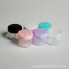 Pote de creme vermelho de 20g, frasco de creme de boca larga, pote dispensador de máscara facial, pote de pó de glitter, pote de máscara de lama de 20g, frasco de pomada