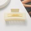 Elegante pasador horquilla para el cabello accesorios para el cabello horquilla de placa cuadrada horquilla esmerilada Yiwu tocado clip para lavar la cara y bañarse venta al por mayor