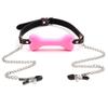 Tapón de esclavitud SM, suministros para adultos para marido y mujer, accesorios de pasión, herramienta de tortura de garganta profunda para esclavas, lote de anillos de boca de silicona en forma de O